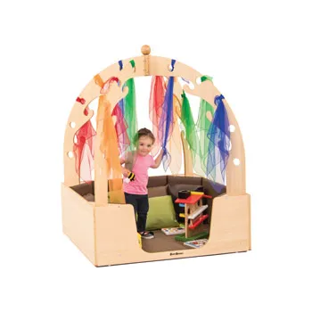 SafeSpace - Cozy Nook w Scarves & Cushions - Modern Teaching Aids NZ