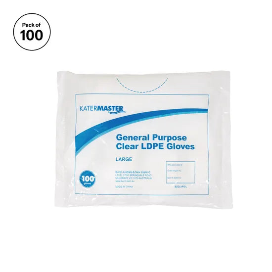 Food Service LDPE Gloves Pack of 100 - Modern Teaching Aids NZ