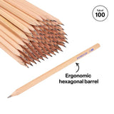 Staedtler Natural Finish Pencils HB - Tub of 100 - Modern Teaching Aids NZ