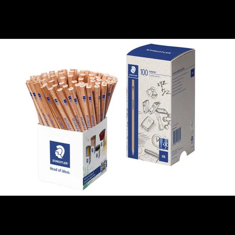 Staedtler Natural Finish Pencils HB - Tub of 100 - Modern Teaching Aids NZ