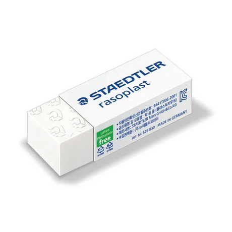 Staedtler Rasoplast Eraser Medium - PK 30 - Modern Teaching Aids NZ