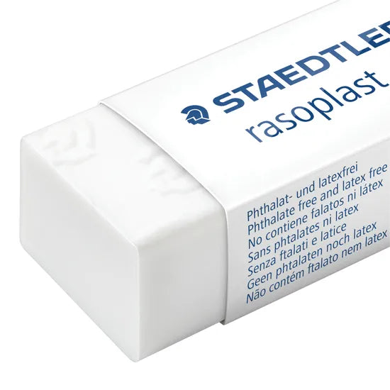 Staedtler Rasoplast Eraser Medium - PK 30 - Modern Teaching Aids NZ