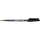 Staedtler Stick Ballpoints Black - Box of 50 - Modern Teaching Aids NZ