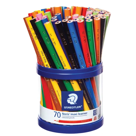 Maxi Learner Coloured Pencils - Pack of 70 - Modern Teaching Aids NZ