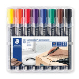 Staedtler Lumocolor Permanent Markers Assorted - Pack of 8 - Modern Teaching Aids NZ