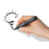 Staedtler Lumocolor Permanent Bullet Markers Black - Pack of 10 - Modern Teaching Aids NZ