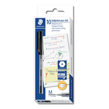Staedtler 430 Stick Pen Medium Blk Pk 10 - Modern Teaching Aids NZ