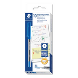 Staedtler 430 Stick Pen Medium Blu Pk 10 - Modern Teaching Aids NZ