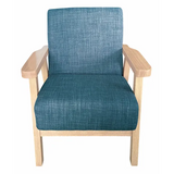 Stockholm Spaces - Children's Armchair - Blue - 31 cm Seat Height - Modern Teaching Aids NZ