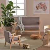 Stockholm Spaces - Children's Armchair - Grey - 31 cm Seat Height - Modern Teaching Aids NZ