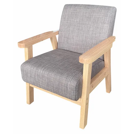 Stockholm Spaces - Children's Armchair - Grey - 31 cm Seat Height - Modern Teaching Aids NZ
