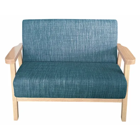 Stockholm Spaces - Childrens Double Sofa - Blue - 31 cm Seat Height - Modern Teaching Aids NZ