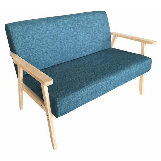 Stockholm Spaces - Childrens Double Sofa - Blue - 31 cm Seat Height - Modern Teaching Aids NZ