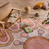 Stockholm Spaces - Children's Sofa - Tan Faux Leather - 31 cm Seat Height - Modern Teaching Aids NZ