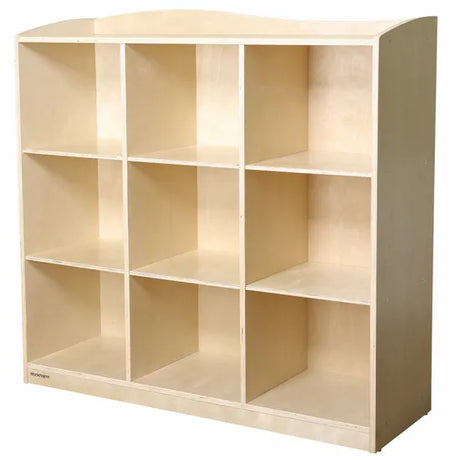 Stockholm 9 Compartment Equipment Shelf - Modern Teaching Aids NZ