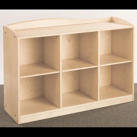 Stockholm 6 Compartment Shelf - 6 Large - Modern Teaching Aids NZ