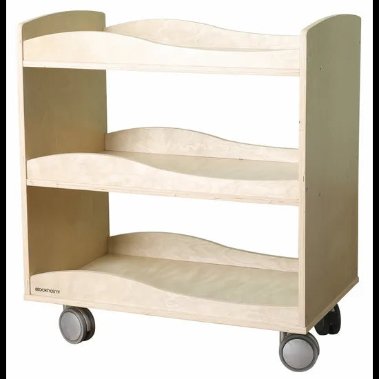 Stockholm Multi Purpose Trolley Birch Plywood - Modern Teaching Aids NZ