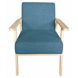 Stockholm Spaces - Adult Armchair - Blue - Modern Teaching Aids NZ