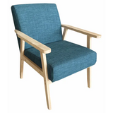 Stockholm Spaces - Adult Armchair - Blue - Modern Teaching Aids NZ