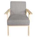 Stockholm Spaces - Adult Armchair - Grey - Modern Teaching Aids NZ