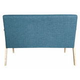 Stockholm Spaces - Adult Double Sofa - Blue - Modern Teaching Aids NZ
