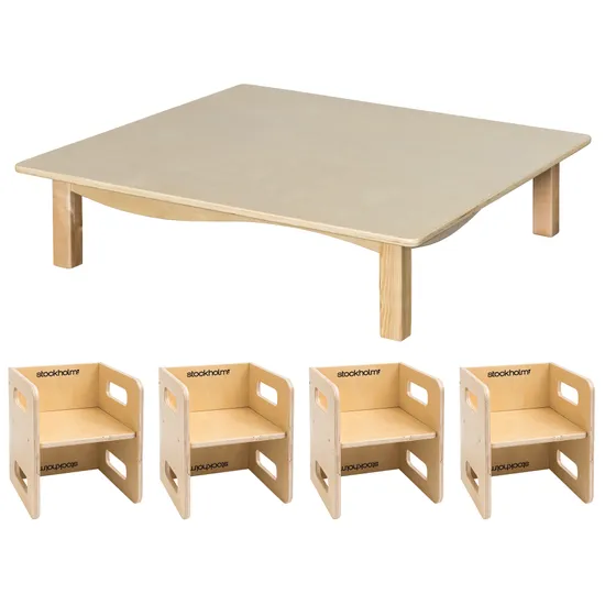 Stockholm Spaces Toddler Table and Chairs