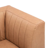 Stockholm Spaces - Childrens Modular Sofa - Corner - Tan Faux Leather - Modern Teaching Aids NZ