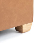 Stockholm Spaces - Childrens Modular Sofa - Corner - Tan Faux Leather - Modern Teaching Aids NZ