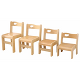 Stockholm Wooden Chair - 25 cm Seat Height - Modern Teaching Aids NZ