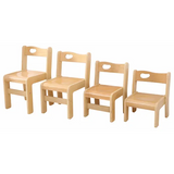 Stockholm Wooden Chair - 35 cm Seat Height - Modern Teaching Aids NZ
