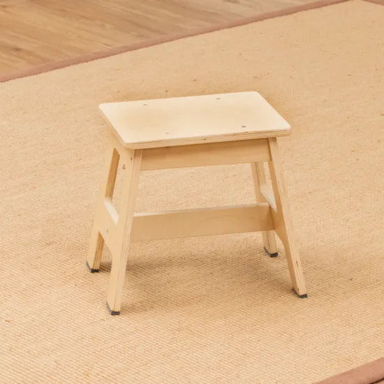 Stockholm Spaces - Wooden Stool - Modern Teaching Aids NZ