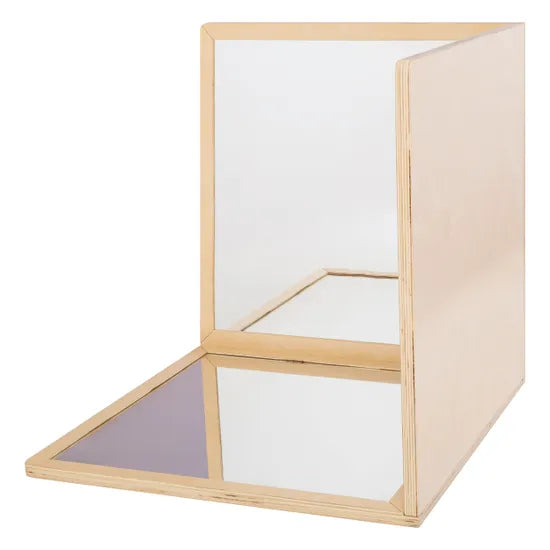 Stockholm 3-sided  Baby Corner Mirror - Modern Teaching Aids NZ