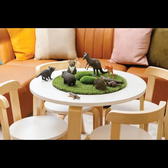 Stockholm Round Home Corner Table & Chair Set - Modern Teaching Aids NZ