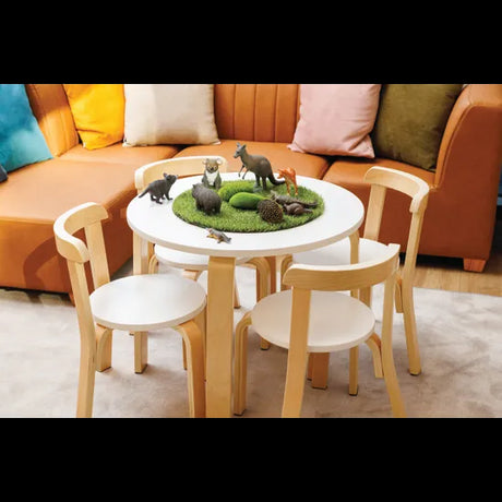 Stockholm Round Home Corner Table & Chair Set - Modern Teaching Aids NZ