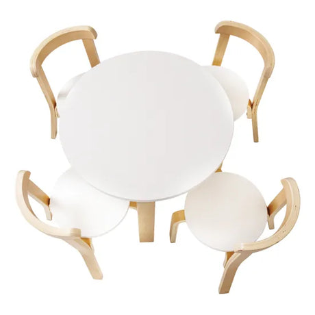 Stockholm Round Home Corner Table & Chair Set - Modern Teaching Aids NZ
