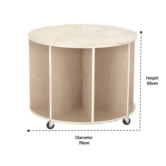 Stockholm - Round Book Shelving - Modern Teaching Aids NZ