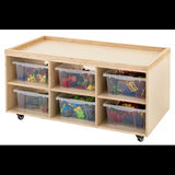 Stockholm - STEM Storage Play Table & Trays - Modern Teaching Aids NZ