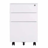 Ergerite Mobile Filing Pedestal - White