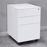 Ergerite Mobile Filing Pedestal - White