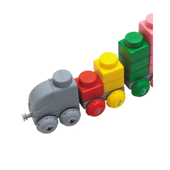 Teachables Soft Blocks Maths Train - Count to 10 - Modern Teaching Aids NZ