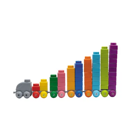 Teachables Soft Blocks Maths Train - Count to 10 - Modern Teaching Aids NZ