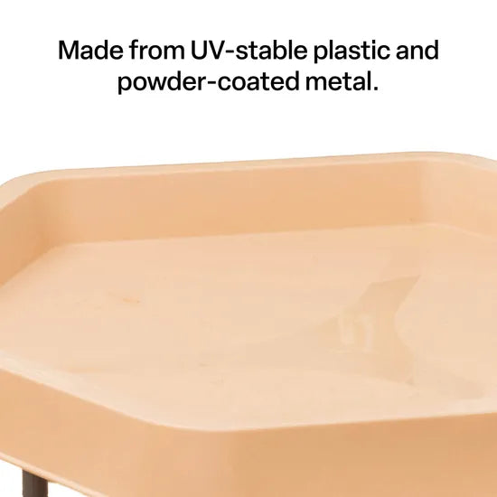 MTA Spaces - Hex Tray & Stand - Sand - Modern Teaching Aids NZ