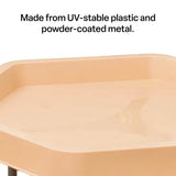 MTA Spaces - Hex Tray & Stand - Sand - Modern Teaching Aids NZ