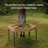 MTA Spaces - Hex Tray & Stand - Sand - Modern Teaching Aids NZ