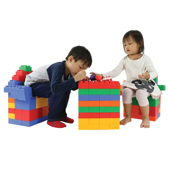 Large Soft Blocks Construction Set - 60 pieces - Modern Teaching Aids NZ