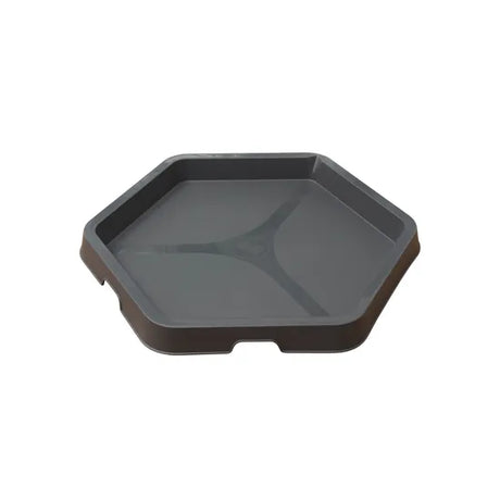 MTA Spaces - Hex Tray - Charcoal - Modern Teaching Aids NZ