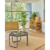 MTA Spaces - Hex Tray Stand & Mats - Charcoal - Modern Teaching Aids NZ