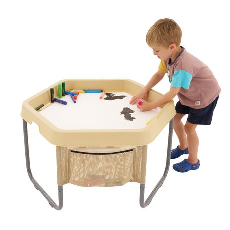 Hex Tray Pocket - Sand - Modern Teaching Aids NZ