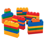 Small Soft Blocks Construction Set - 60 pieces - Modern Teaching Aids NZ