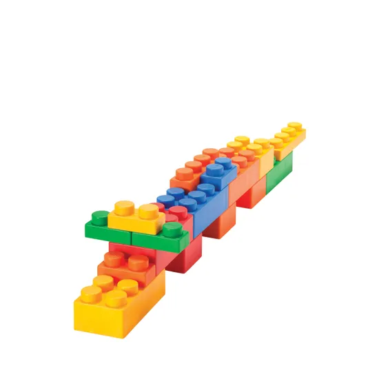 Toddler Soft Block Construction - 120 pieces - Modern Teaching Aids NZ